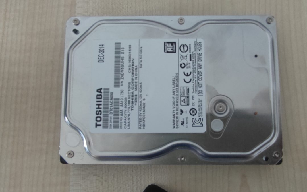 HDD or better SSD